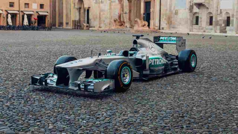 Lewis Hamilton's first Mercedes F1 race car headed to auction